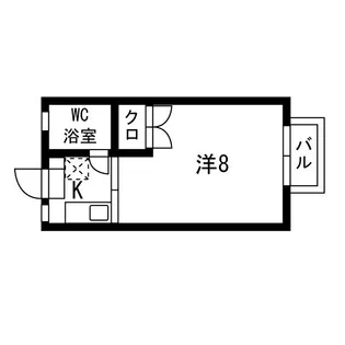 巣子ヒルズ【1階】の間取り