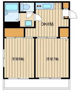 東京都練馬区練馬1【マンション】の間取り