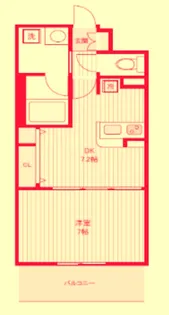 大阪府大阪市北区豊崎4【マンション】の間取り