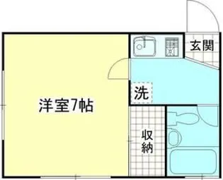 YSハイム【1階】の間取り