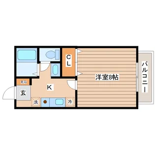 シーマンズ【1階】の間取り