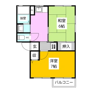 small village III【1階】の間取り