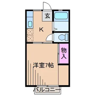 アーバンライフ【1階】の間取り