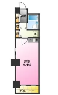神奈川県川崎市中原区新丸子東2【マンション】の間取り