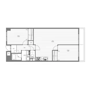 エバーグリーンハイツ【6階】の間取り