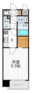 大阪府大阪市中央区内久宝寺町2【マンション】の間取り
