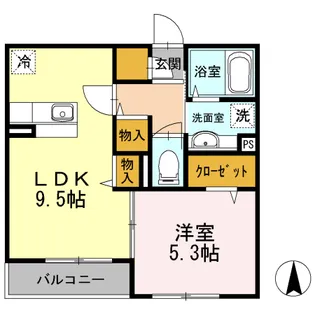 クレールコート板橋幸町【2階】の間取り