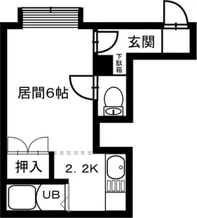 プラザイン南20条【3階】の間取り
