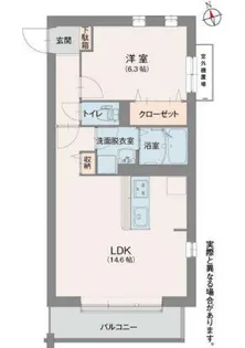 コンフォール【3階】の間取り