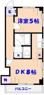 シャトレー稔【3階】の間取り