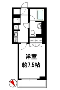 シティタワー横濱【3階】の間取り