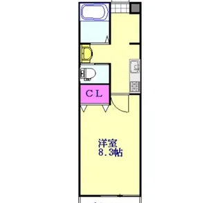 KハウスRII102【1階】の間取り