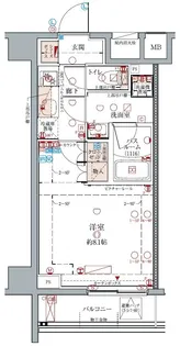 クレヴィスタ浮間舟渡【7階】の間取り