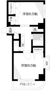 東京都練馬区豊玉北2【マンション】の間取り
