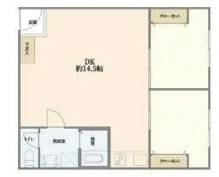 長者町ビジネスマンション【1階】の間取り