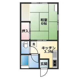 チェックメイト【2階】の間取り