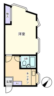 プチコートシバタ【1階】の間取り