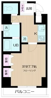 ラウレアビレッジ【5階】の間取り