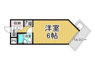 キューブAMX【6階】の間取り