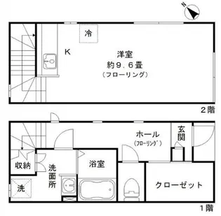 ジュビレ【2階】の間取り