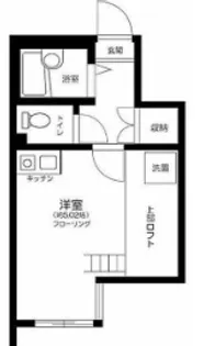 アイコート池袋【1階】の間取り