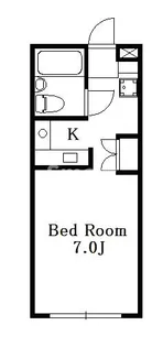 メゾンドローブ学園西町【2階】の間取り