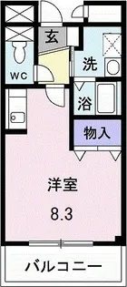 グレイスヴィラ【3階】の間取り