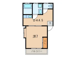 藤松ハイツ【2階】の間取り