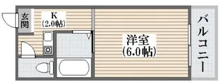 大阪府大阪市平野区平野東2【マンション】の間取り
