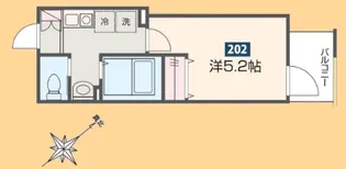 MELLAS成増【2階】の間取り