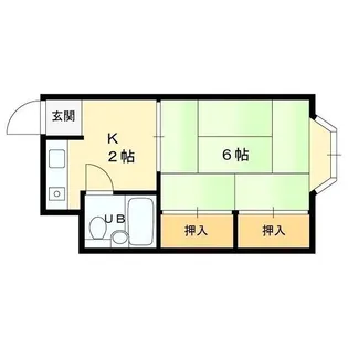 CLEAR HOSHIGAOKAII【3階】の間取り