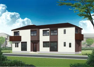 (仮称)岸谷4丁目長屋の外観