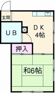 新富町野口ビル【3階】の間取り