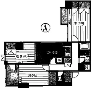 プレサM【6階】の間取り