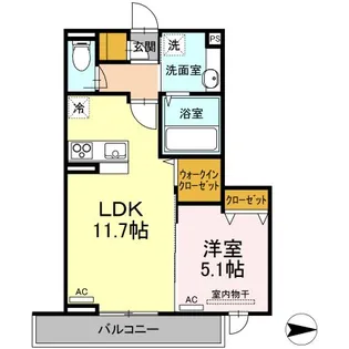 シャスティア【2階】の間取り