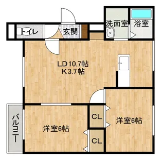 Chocolat【1階】の間取り