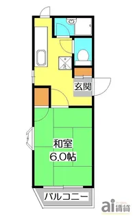 ラスター小手指【3階】の間取り