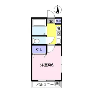 グリーンコスモ【2階】の間取り