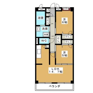 ルミエール【5階】の間取り
