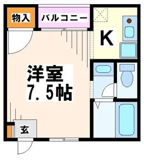松村マンション(当社管理物件)【2階】の間取り