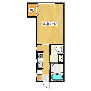 パインアイランド浜田山【1階】の間取り