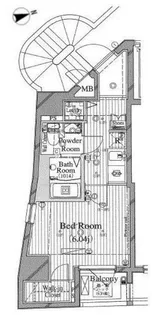 ル・リオン牛込柳町【11階】の間取り