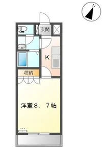 Berlina A【1階】の間取り