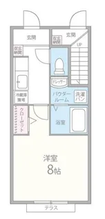 オアシスアイ【1階】の間取り