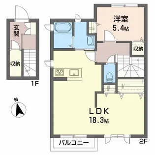 SSK【2階】の間取り