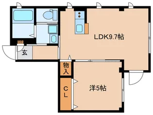 FONTINO【1階】の間取り