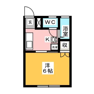 maison・AMITA【1階】の間取り