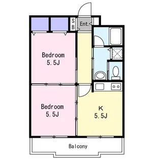ランドハウスチクサステーション【4階】の間取り