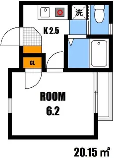 アクト21【3階】の間取り