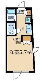 クワイエット・プレイス【3階】の間取り